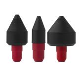 Set of rubber nozzles for high pressure sprayers