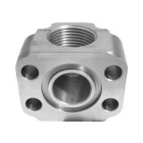 Threaded flange SAE 3000 - 90° - Stainless