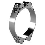Hose clamp 20mm double stainless steel