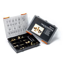Complete repair kit for pneumatic brake systems.
